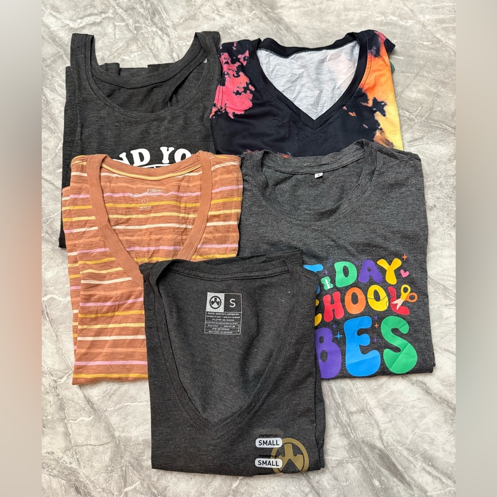 Vibrant Kids' Short Sleeve Tees - Multi-Color Pack